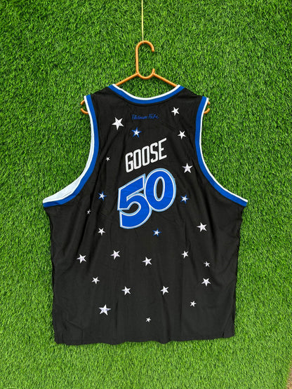 NBA Harlem Globetrotters Goose 50 (Patchwork ) (Oversized Sleeveless T shirt or Jersey Unisex)