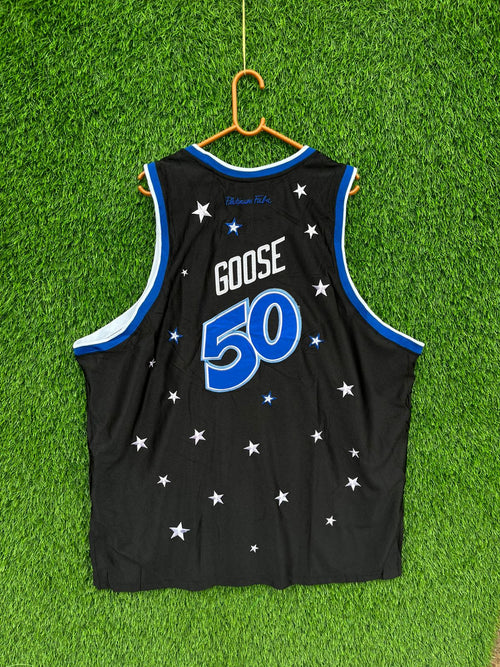 NBA Harlem Globetrotters Goose 50 (Patchwork ) (Oversized Sleeveless T shirt or Jersey Unisex)