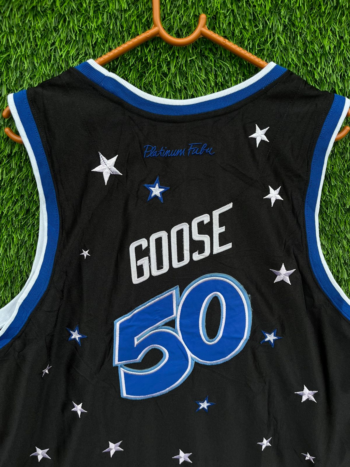 NBA Harlem Globetrotters Goose 50 (Patchwork ) (Oversized Sleeveless T shirt or Jersey Unisex)