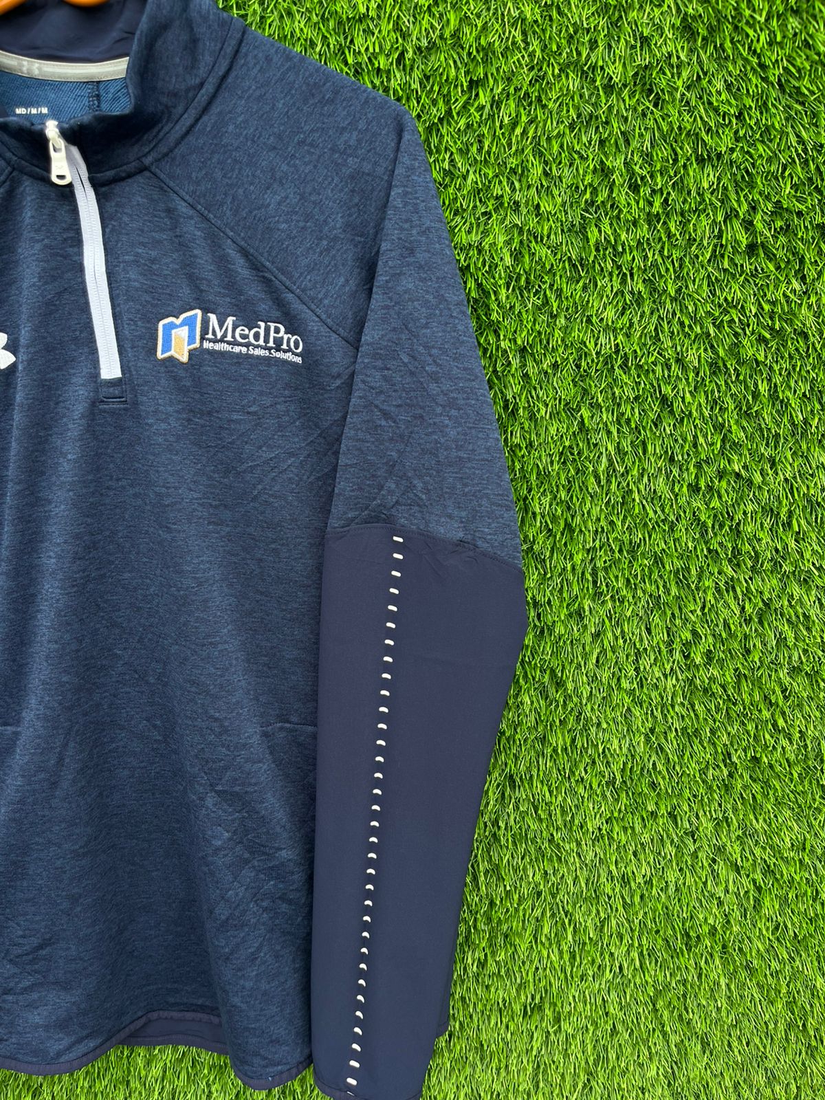 Quarter Zip Under Armour Track Jacket | Sportswear , Gymwear & Activewear | Track& Field| Running (Oversized Full Sleeve T shirt or Jersey Unisex)