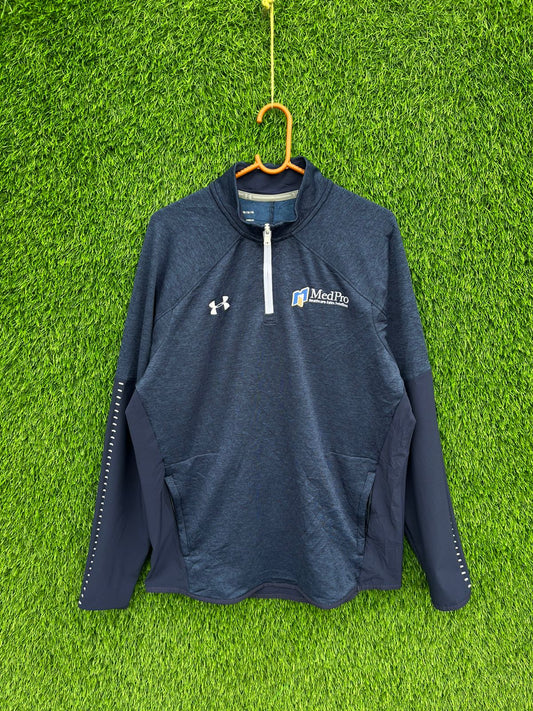 Quarter Zip Under Armour Track Jacket | Sportswear , Gymwear & Activewear | Track& Field| Running (Oversized Full Sleeve T shirt or Jersey Unisex)