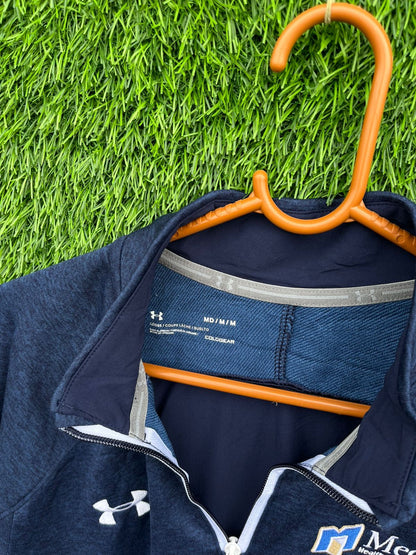 Quarter Zip Under Armour Track Jacket | Sportswear , Gymwear & Activewear | Track& Field| Running (Oversized Full Sleeve T shirt or Jersey Unisex)