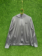 Underarmour Hooded Track Jacket | Sportswear , Gymwear & Activewear | Track& Field| Running (Oversized Full Sleeve T shirt or Jersey Unisex)