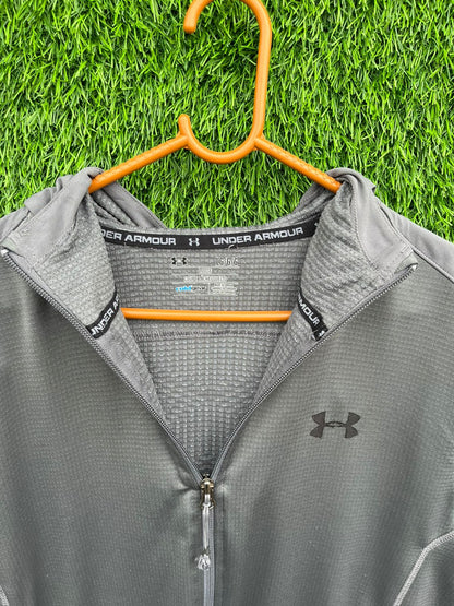 Underarmour Hooded Track Jacket | Sportswear , Gymwear & Activewear | Track& Field| Running (Oversized Full Sleeve T shirt or Jersey Unisex)