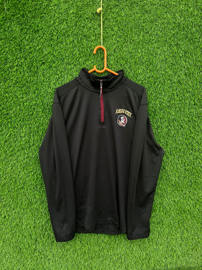 Quarter Zip Florida State Track Jacket | Sportswear , Gymwear & Activewear | Track& Field| Running (Oversized Full Sleeve T shirt or Jersey Unisex)