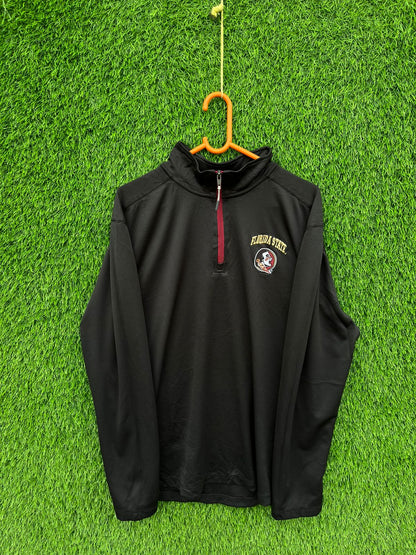 Quarter Zip Florida State Track Jacket | Sportswear , Gymwear & Activewear | Track& Field| Running (Oversized Full Sleeve T shirt or Jersey Unisex)