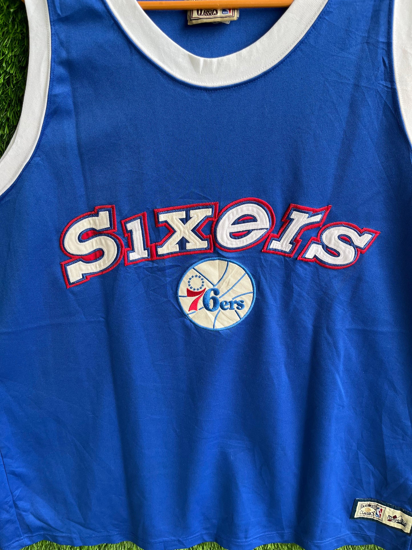 NBA Sixers (Patchwork) (Oversized Sleeveless T shirt or Jersey Unisex)