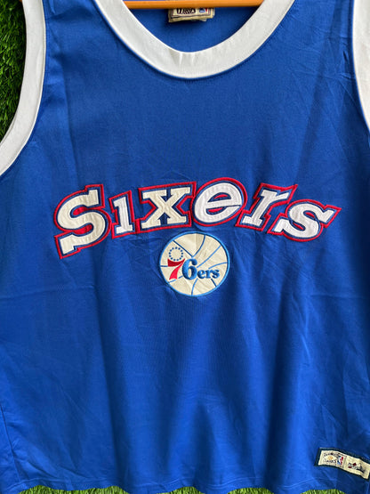 NBA Sixers (Patchwork) (Oversized Sleeveless T shirt or Jersey Unisex)