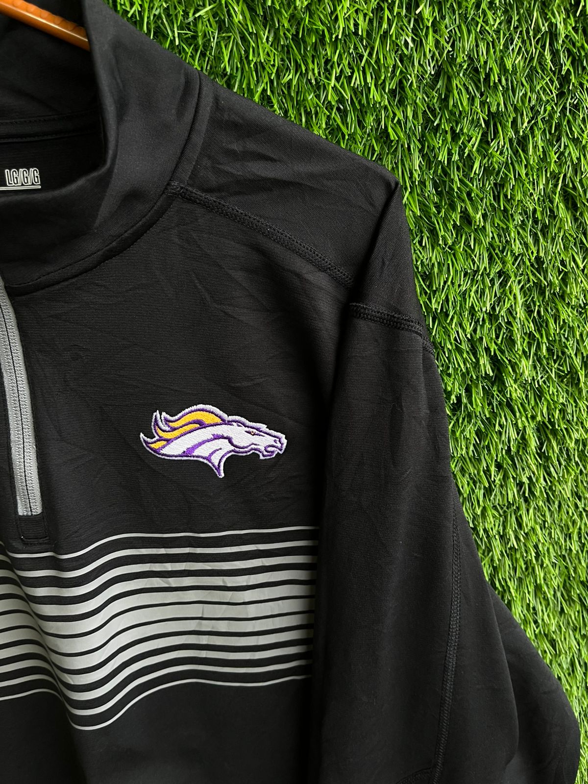 Underarmour Broncos Track Jacket | Sportswear , Gymwear & Activewear | Track& Field| Running (Oversized Full Sleeve T shirt or Jersey Unisex)