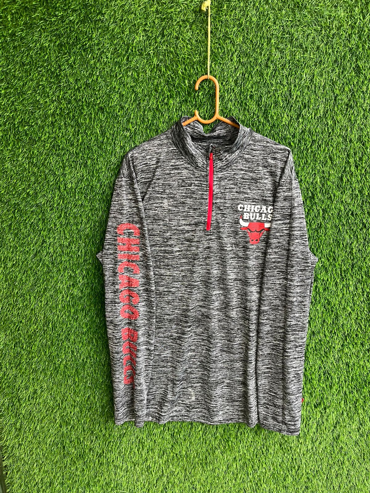 NBA Chicago Bulls Track Jacket | Sportswear , Gymwear & Activewear | Track& Field| Running (Oversized Full Sleeve T shirt or Jersey Unisex)