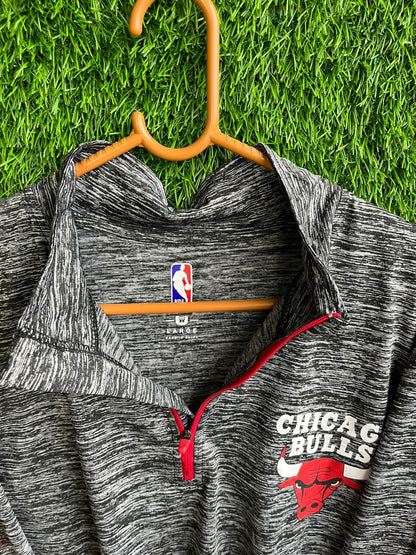 NBA Chicago Bulls Track Jacket | Sportswear , Gymwear & Activewear | Track& Field| Running (Oversized Full Sleeve T shirt or Jersey Unisex)