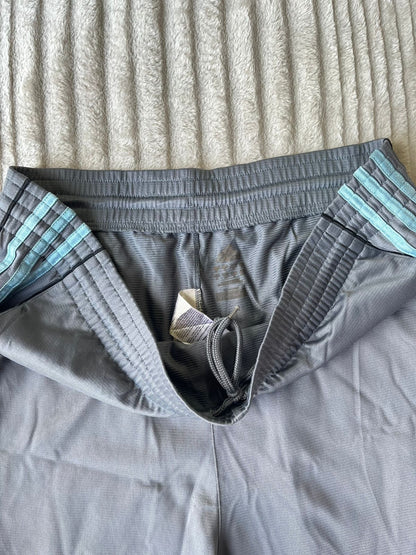 Adid@s SHORTS 3 blue shiny stripes