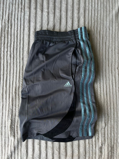 Adid@s SHORTS 3 blue shiny stripes