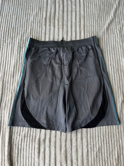 Adid@s SHORTS 3 blue shiny stripes