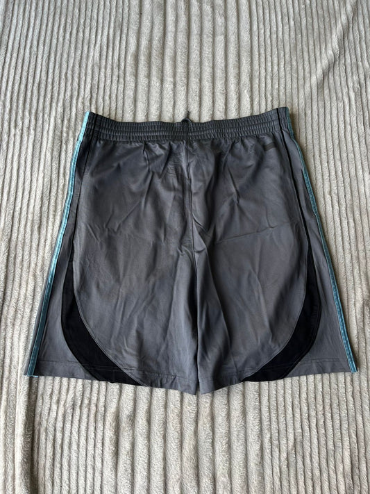 Adid@s SHORTS 3 blue shiny stripes