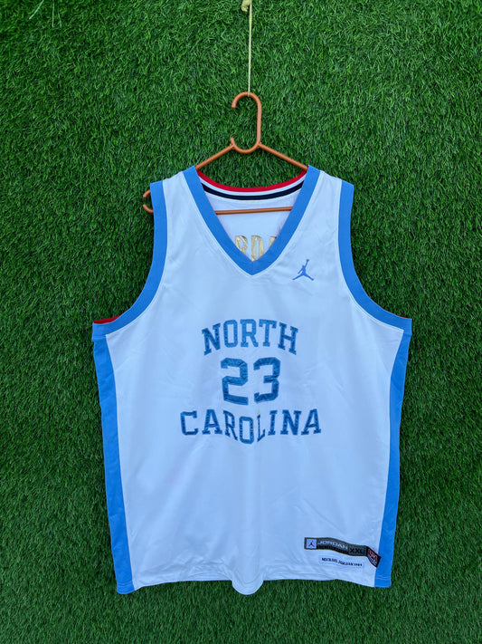 Vintage Reversible NBA North Carolina Jordan Usa (Oversized Sleeveless T shirt or Jersey Unisex)