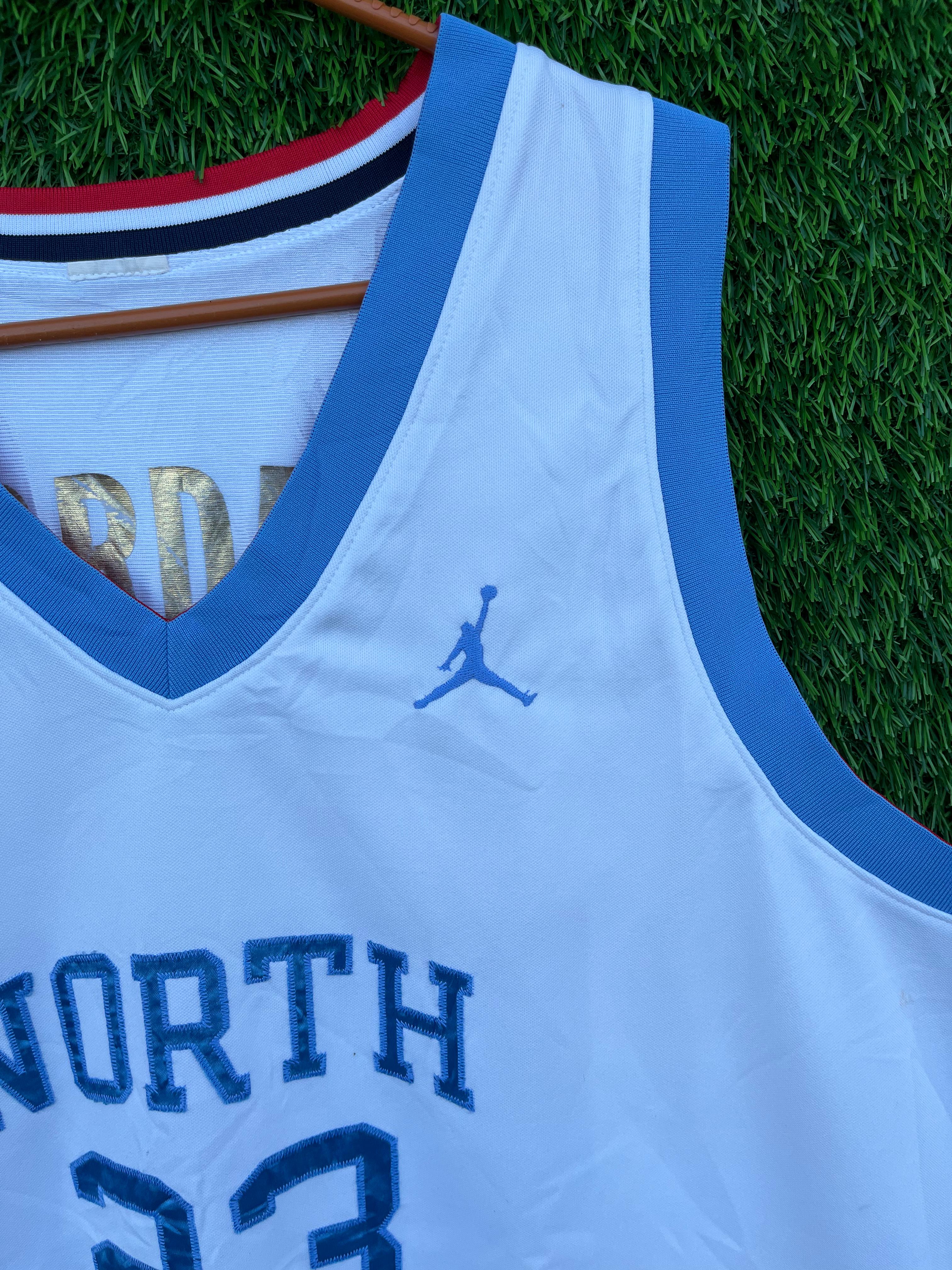 Vintage Reversible NBA North Carolina Jordan Usa (Oversized Sleeveless T shirt or Jersey Unisex)