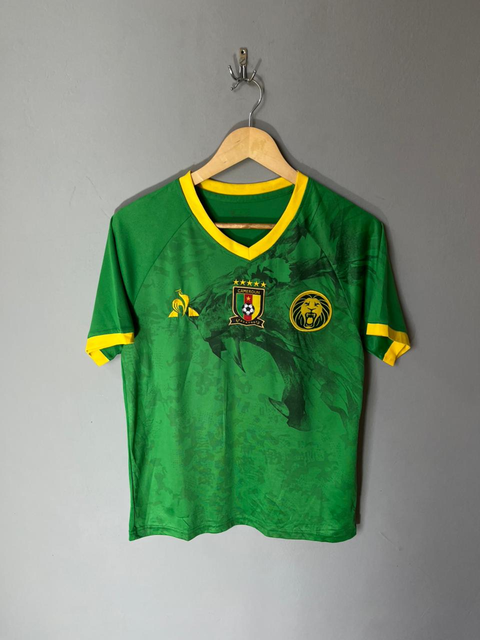 Football cameroun (Oversized Half Sleeve T shirt or Jersey Unisex)