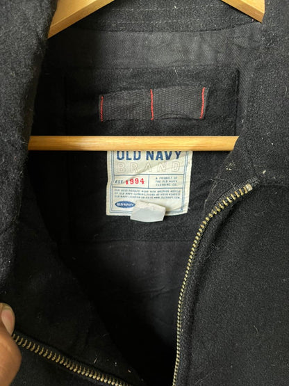 Old Navy | Premium Wool Jacket| Winter wear|Streetwear (Oversized Full Sleeve T shirt or Jersey Unisex)