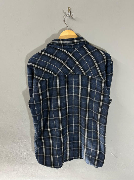 Boohooman Vintage Heavy Flannel Shirt for Men & Women | Oversized Checked Cotton Shirt | Winter Casual Wear India