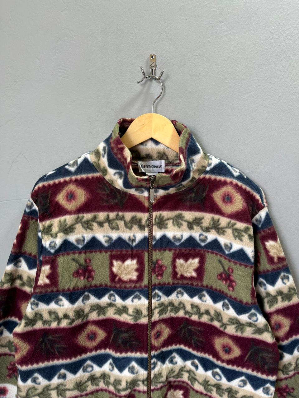 Vintage Style Alfred Dunner|FULL front zipper  | Fleece Jacket | Oversized Streetwear | Winterwear | Men Women | Cozy Fashion | Gym Fit | Online Shopping