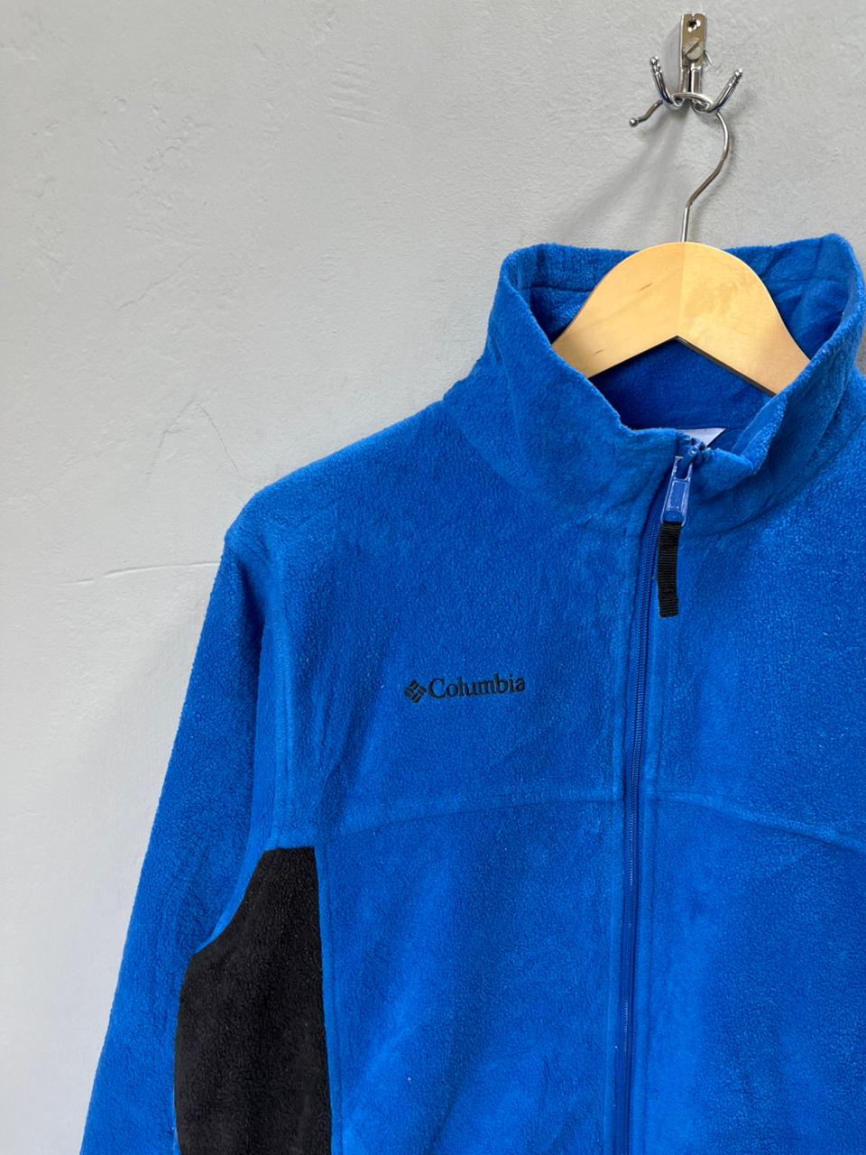 Columbia  | Full frontal zipper | Fleece Jacket | Oversized Streetwear | Winterwear | Men Women | Cozy Fashion | Gym Fit | Online Shopping