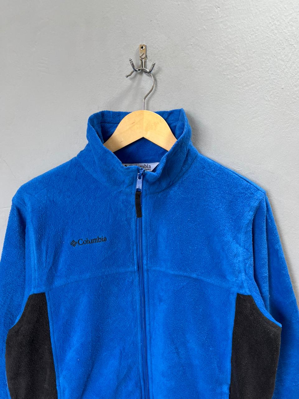 Columbia  | Full frontal zipper | Fleece Jacket | Oversized Streetwear | Winterwear | Men Women | Cozy Fashion | Gym Fit | Online Shopping