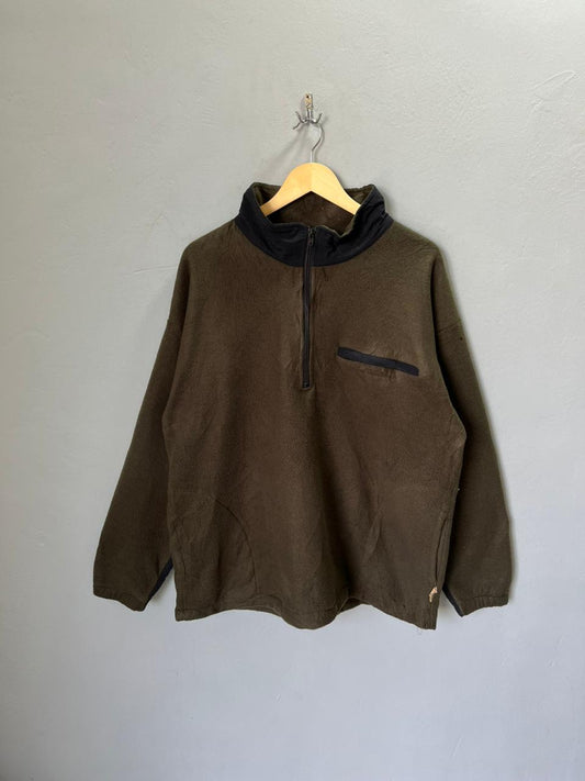 Tundar  | 1/4th  zipper | Fleece Jacket | Oversized Streetwear | Winterwear | Men Women | Cozy Fashion | Gym Fit | Online Shopping