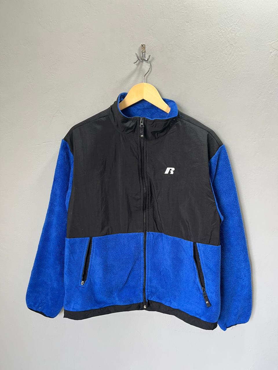 RUSSEL |FULL front zipper  | Fleece Jacket | Oversized Streetwear | Winterwear | Men Women | Cozy Fashion | Gym Fit | Online Shopping