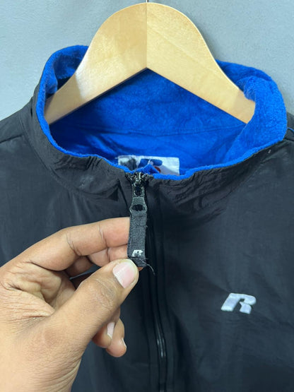 RUSSEL |FULL front zipper  | Fleece Jacket | Oversized Streetwear | Winterwear | Men Women | Cozy Fashion | Gym Fit | Online Shopping