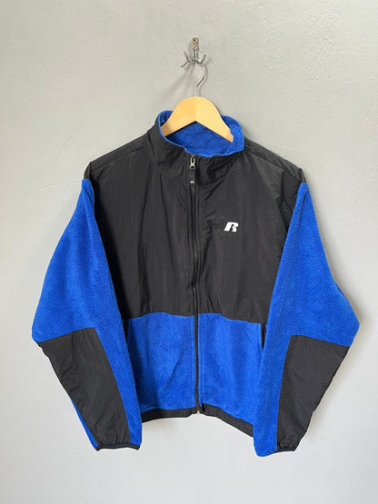 RUSSEL |FULL front zipper  | Fleece Jacket | Oversized Streetwear | Winterwear | Men Women | Cozy Fashion | Gym Fit | Online Shopping