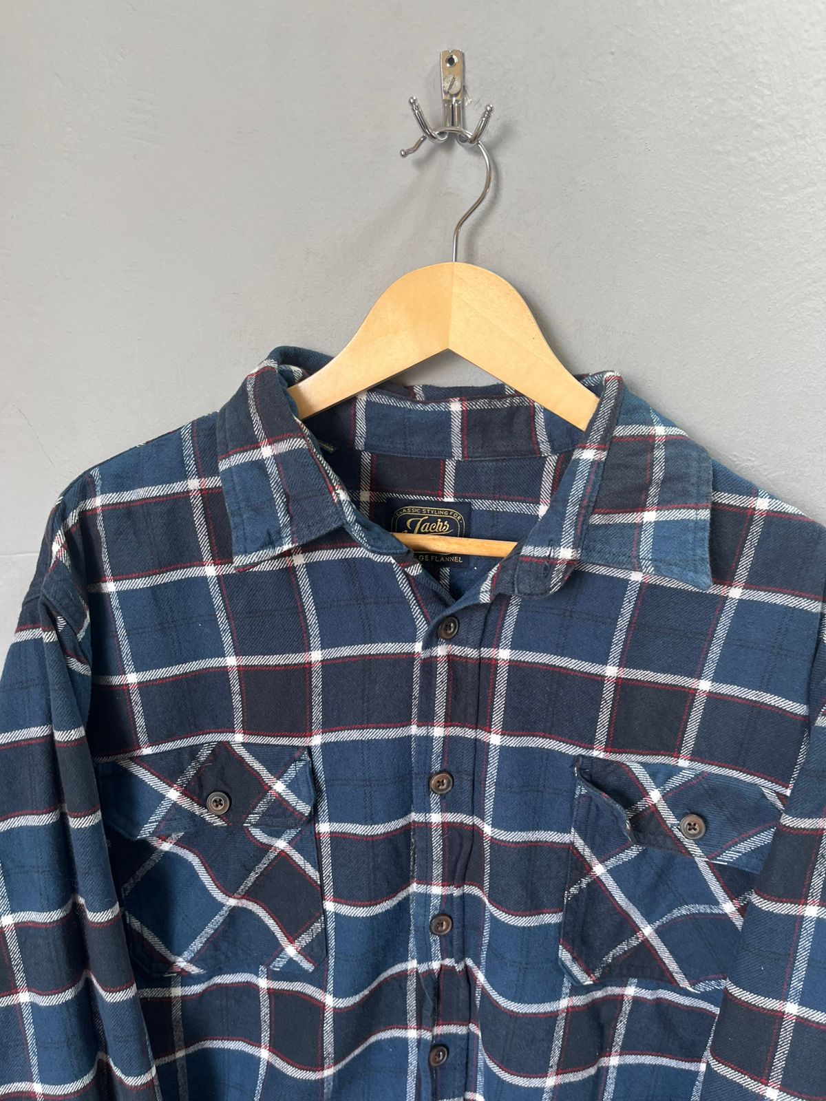 Jachs Vintage Heavy Flannel Shirt for Men & Women | Oversized Checked Cotton Shirt | Winter Casual Wear India