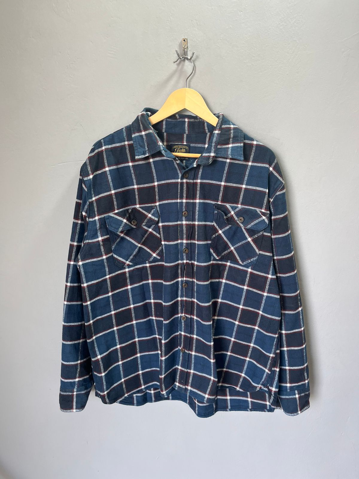 Jachs Vintage Heavy Flannel Shirt for Men & Women | Oversized Checked Cotton Shirt | Winter Casual Wear India