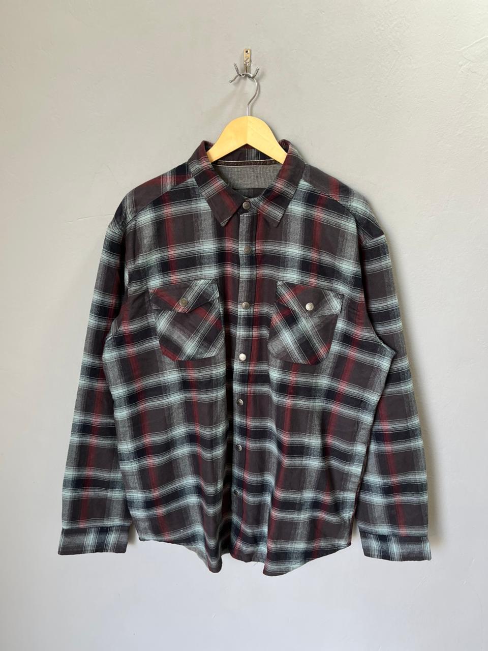 CRAZY MOUNTAIN Heavy Flannel Shirt for Men & Women | Oversized Checked Cotton Shirt | Winter Casual Wear India