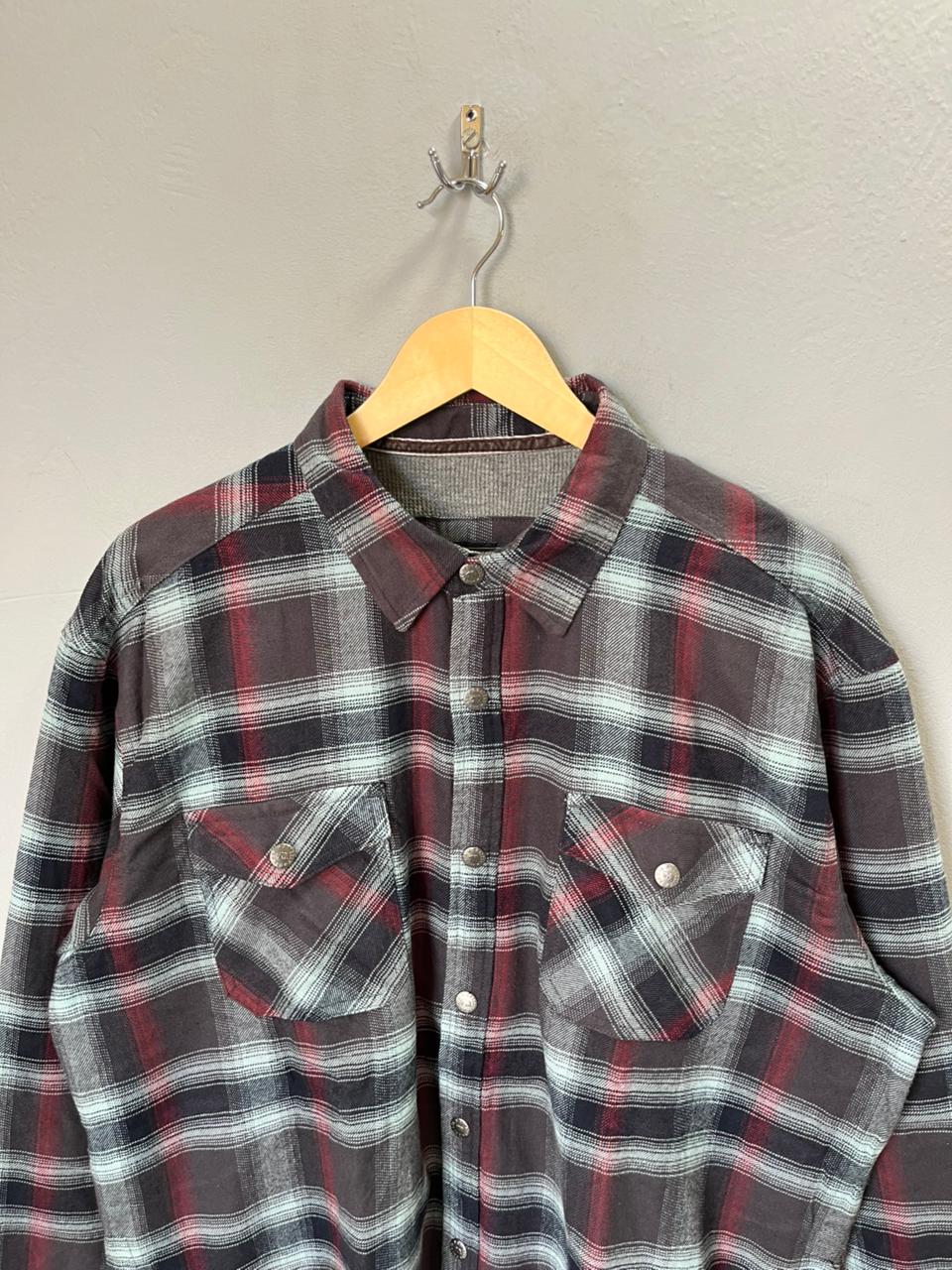 CRAZY MOUNTAIN Heavy Flannel Shirt for Men & Women | Oversized Checked Cotton Shirt | Winter Casual Wear India