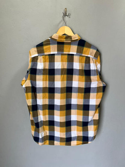 J CREW Heavy Flannel Shirt for Men & Women | Oversized Checked Cotton Shirt | Winter Casual Wear India