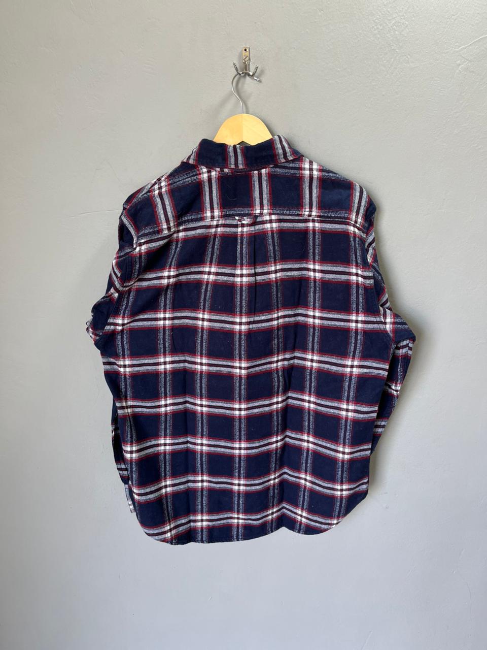 JACHS Heavy Flannel Shirt for Men & Women | Oversized Checked Cotton Shirt | Winter Casual Wear India