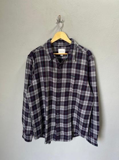 AMERICAN EAGLE Heavy Flannel Shirt for Men & Women | Oversized Checked Cotton Shirt | Winter Casual Wear India