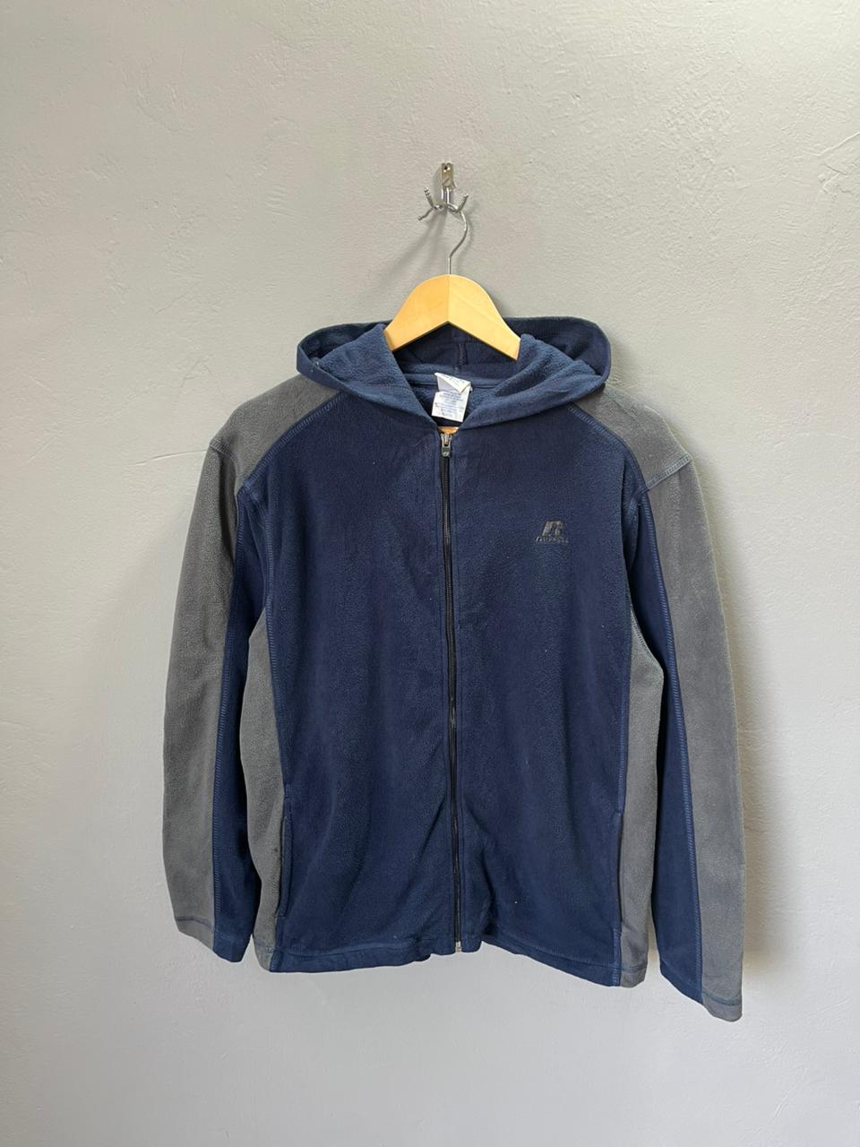 Russell Hooded |FULL front zipper  | Fleece Jacket | Oversized Streetwear | Winterwear | Men Women | Cozy Fashion | Gym Fit | Online Shopping