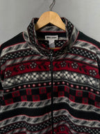 Alfred Dunner |FULL front zipper  | Fleece Jacket | Oversized Streetwear | Winterwear | Men Women | Cozy Fashion | Gym Fit | Online Shopping