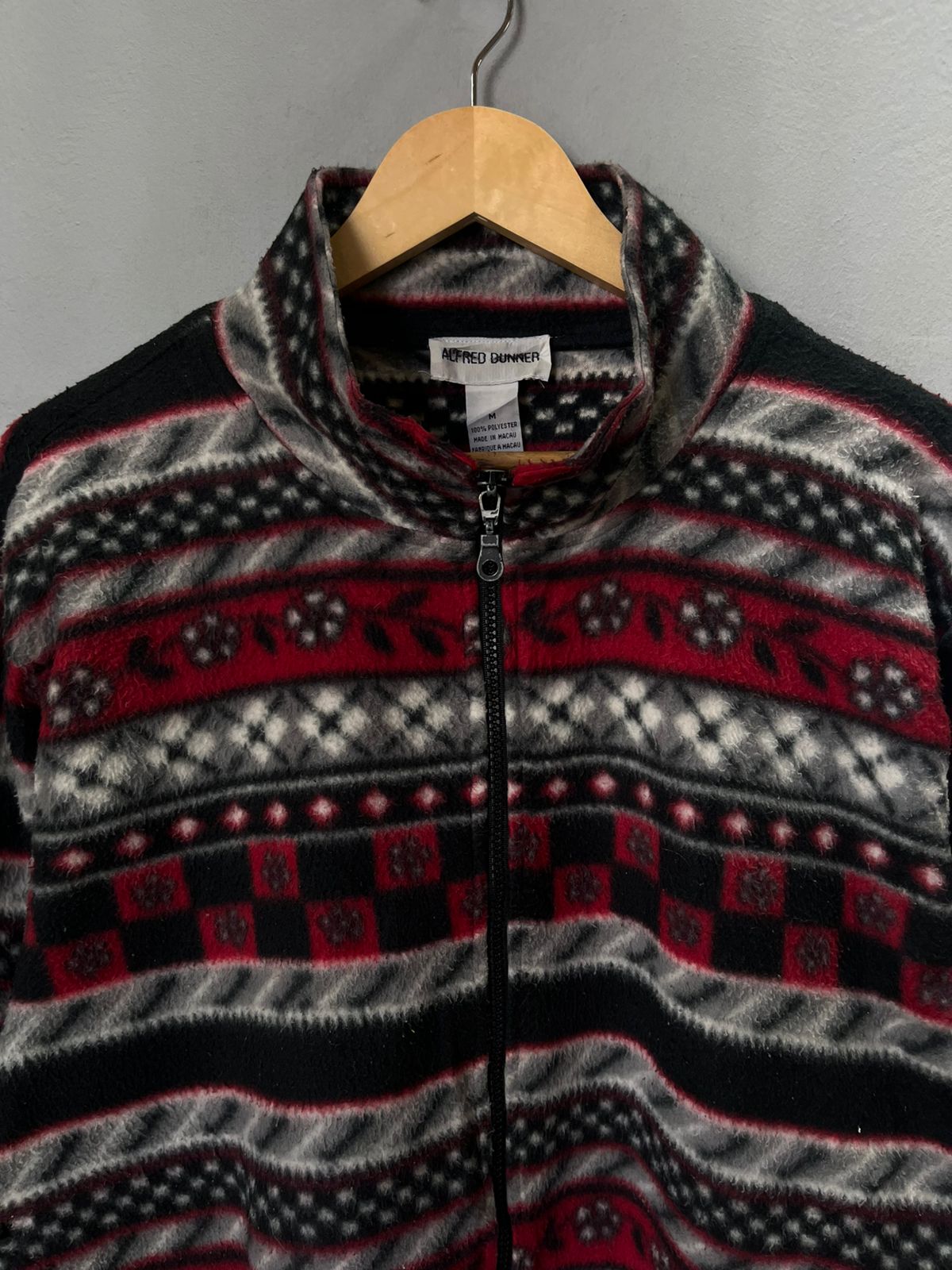 Alfred Dunner |FULL front zipper  | Fleece Jacket | Oversized Streetwear | Winterwear | Men Women | Cozy Fashion | Gym Fit | Online Shopping