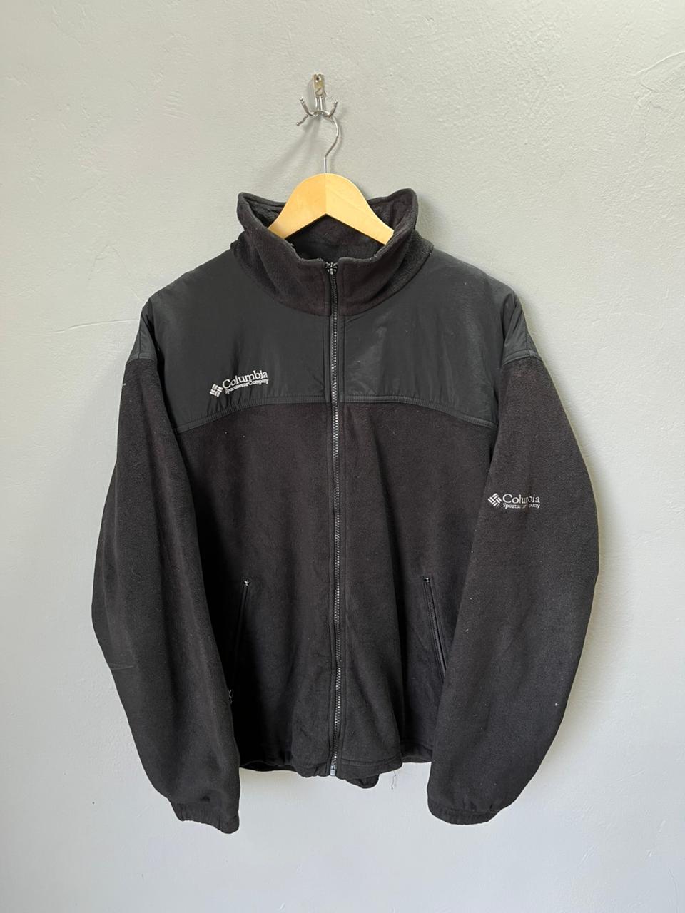 Columbia |FULL front zipper  | Fleece Jacket | Oversized Streetwear | Winterwear | Men Women | Cozy Fashion | Gym Fit | Online Shopping