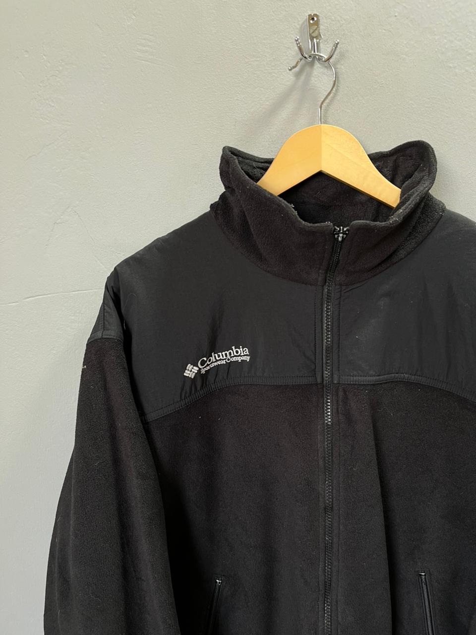 Columbia |FULL front zipper  | Fleece Jacket | Oversized Streetwear | Winterwear | Men Women | Cozy Fashion | Gym Fit | Online Shopping