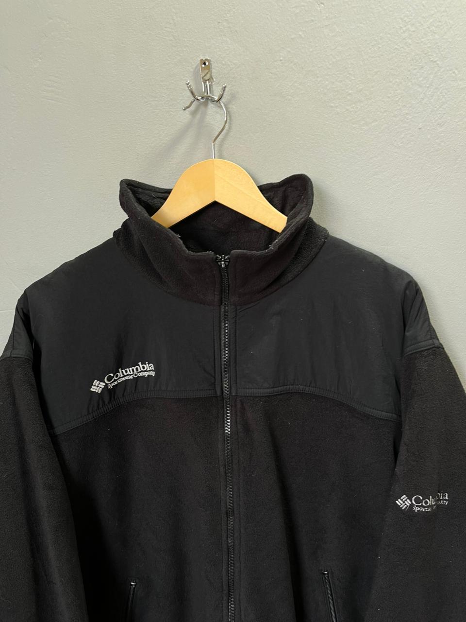 Columbia |FULL front zipper  | Fleece Jacket | Oversized Streetwear | Winterwear | Men Women | Cozy Fashion | Gym Fit | Online Shopping