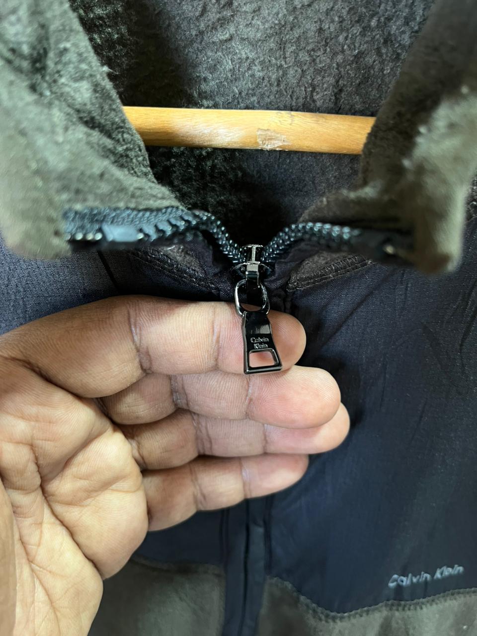 Calvin Klein |FULL front zipper  | Fleece Jacket | Oversized Streetwear | Winterwear | Men Women | Cozy Fashion | Gym Fit | Online Shopping