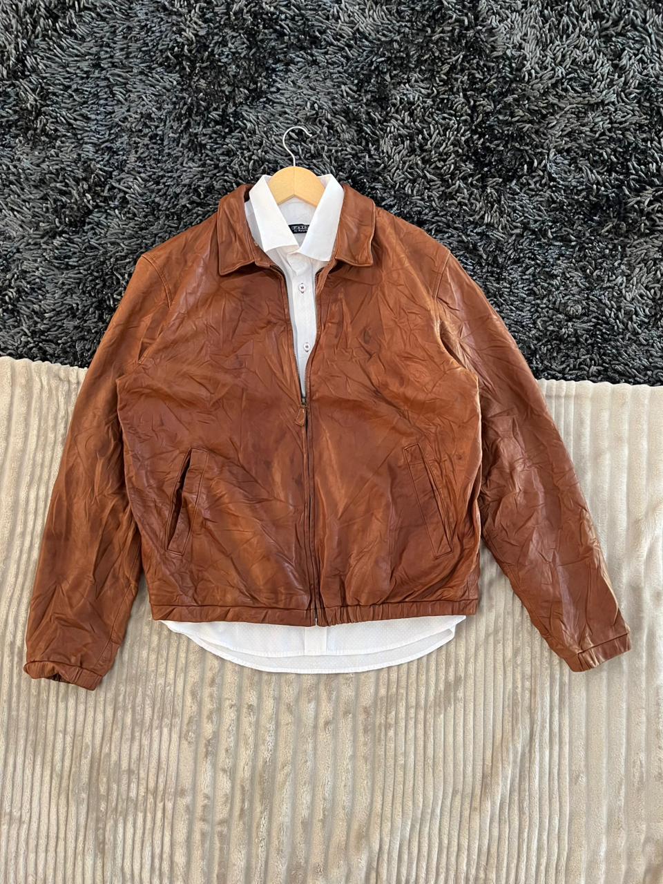 Polo by R@lph L@uren| Geniune Leather Jacket| Winterwear|Streetwear