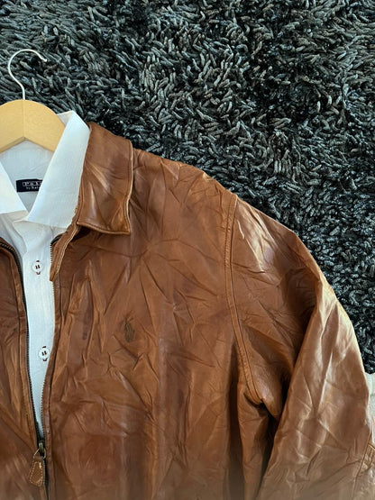Polo by R@lph L@uren| Geniune Leather Jacket| Winterwear|Streetwear