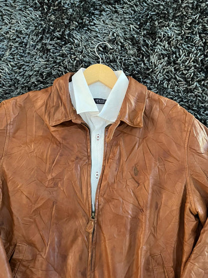 Polo by R@lph L@uren| Geniune Leather Jacket| Winterwear|Streetwear