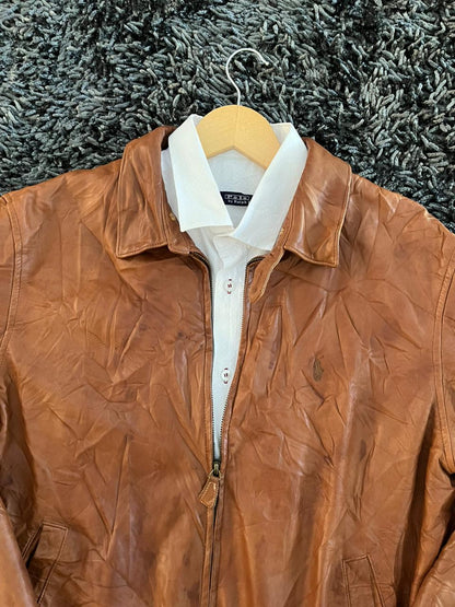 Polo by R@lph L@uren| Geniune Leather Jacket| Winterwear|Streetwear