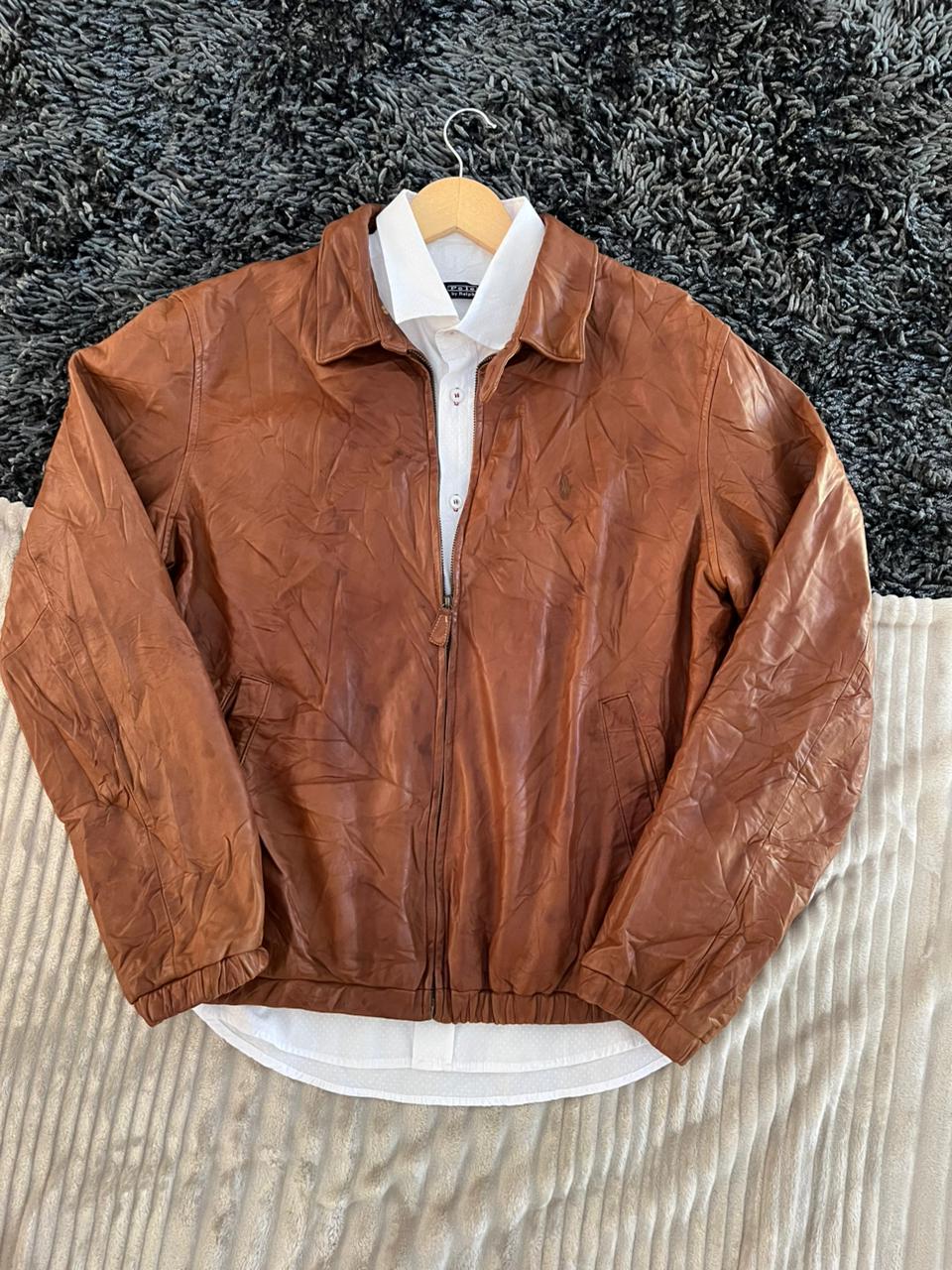 Polo by R@lph L@uren| Geniune Leather Jacket| Winterwear|Streetwear